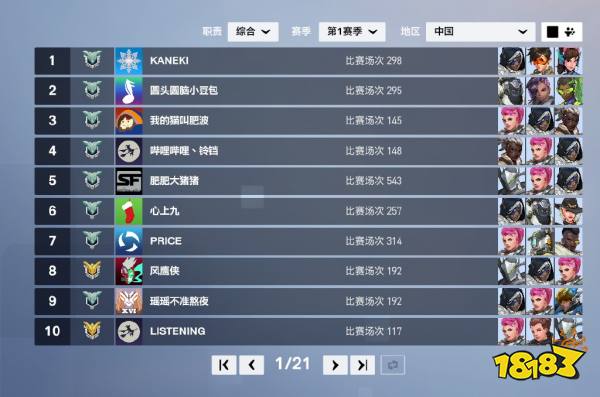 《守望先锋:归来》雾子竞技模式解禁 500强榜单现已公布