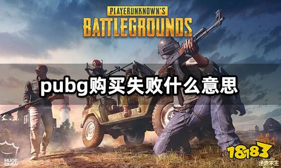 pubg购买失败什么意思 商店无法打开解决方法