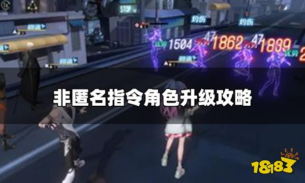 非匿名指令怎么升级队员 角色升级攻略