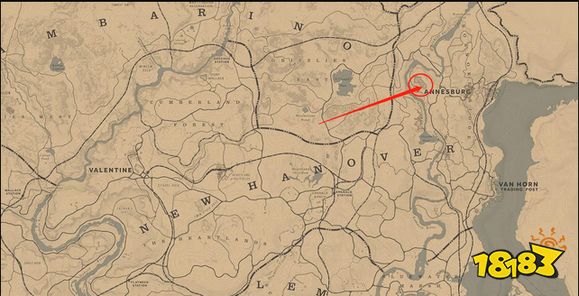 荒野大鏢客2全營地位置 全營地地圖地點介紹