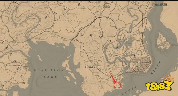 荒野大镖客2全营地位置 全营地地图地点介绍