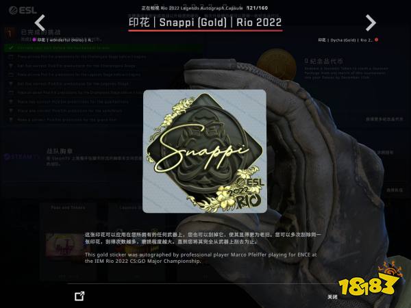 CSGO里约Major传奇组选手贴纸鉴赏 里约Major传奇组印花一览