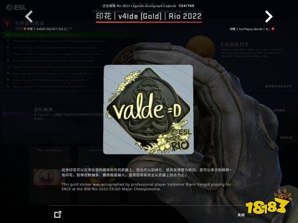 CSGO里约Major传奇组选手贴纸鉴赏 里约Major传奇组印花一览