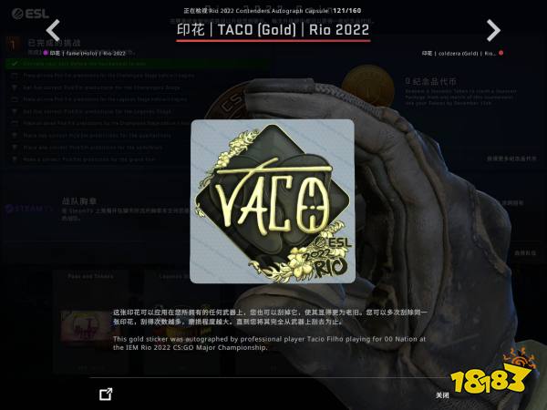 CSGO里约Major竞争组选手贴纸鉴赏 里约Major竞争组印花一览