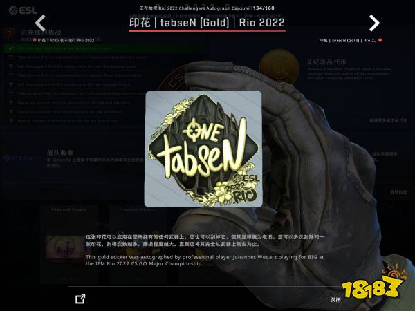 CSGO里约Major挑战组选手贴纸鉴赏 里约Major挑战组印花一览