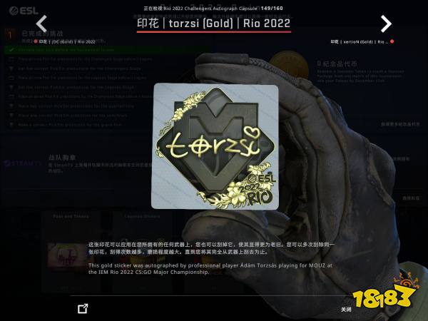 CSGO里约Major挑战组选手贴纸鉴赏 里约Major挑战组印花一览