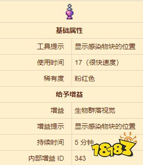 泰拉瑞亚生物群落视觉药水在哪炼制 生物群落视觉药水有什么用