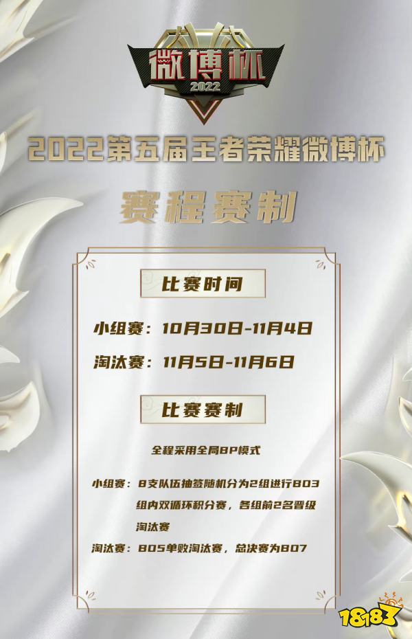 王者榮耀2022微博杯賽程賽制