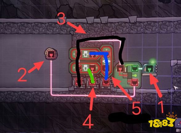 缺氧气推门模块怎么布局 气推门模块布局参考