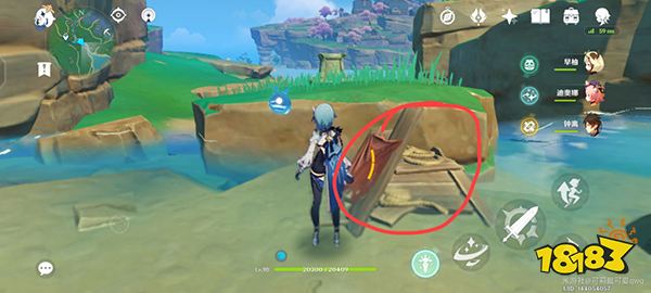 原神白狐之野地下铁门怎么开