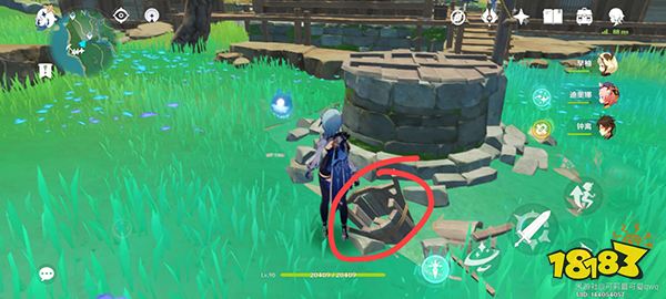 原神白狐之野地下铁门怎么开