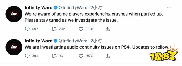 问题频发!《使命召唤19》多人模式频繁崩溃掉线