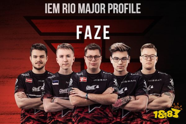 IEM里约Major战队巡礼 FaZe Clan篇