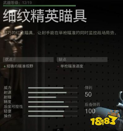 使命召唤19什么瞄具配件好 瞄具配件推荐