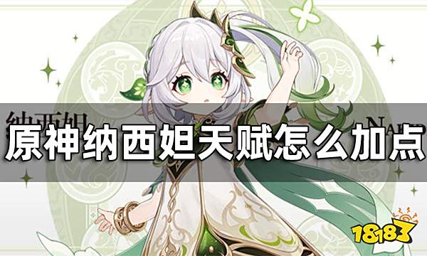 原神纳西妲天赋怎么加点 纳西妲天赋加点顺序一览