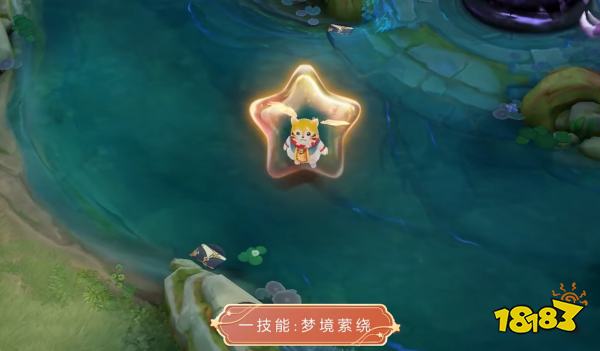 王者榮耀夢奇天降福星皮膚特效視頻