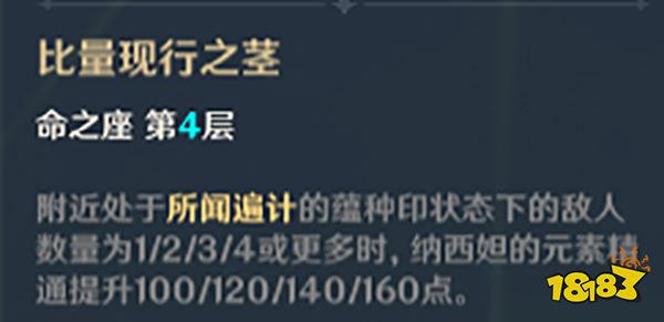 原神纳西妲几命质变 纳西妲命之座性价比分析一览