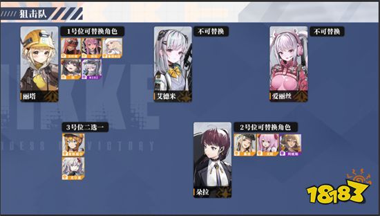 勝利女神Nikke配隊推薦 固定隊伍陣容推薦