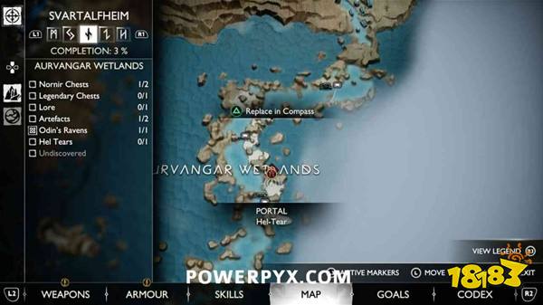 战神5奥尔范格湿地全收集攻略 战神5奥尔范格湿地全收集品汇总