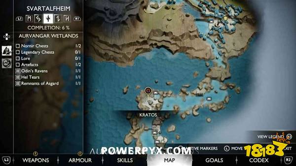 战神5奥尔范格湿地全收集攻略&nbsp;战神5奥尔范格湿地全收集品汇总