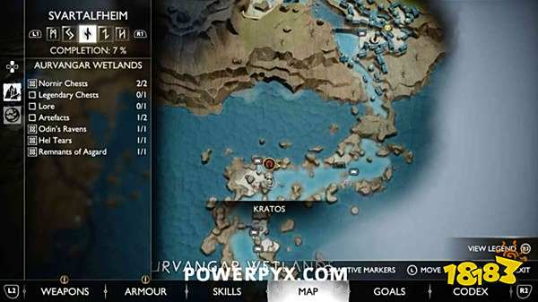 战神5奥尔范格湿地全收集攻略 战神5奥尔范格湿地全收集品汇总