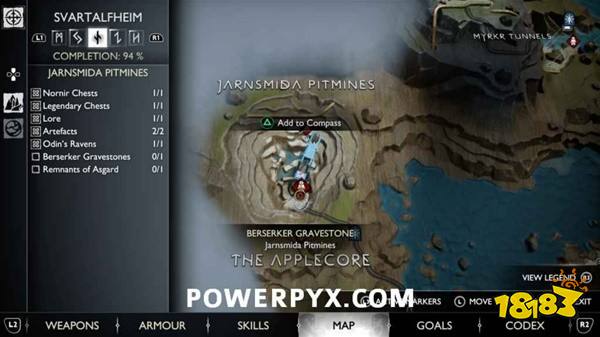 战神5狂战士墓碑在哪 战神5狂战士墓碑全位置介绍