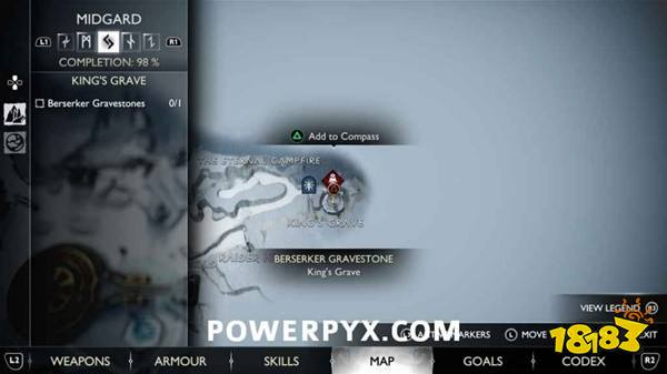 战神5狂战士墓碑在哪 战神5狂战士墓碑全位置介绍