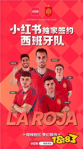小红书独家签约比利时与西班牙国家队！踏上足球之旅