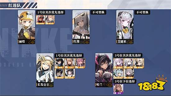 胜利女神NIKKE红莲配队推荐 特化红莲队配队方法