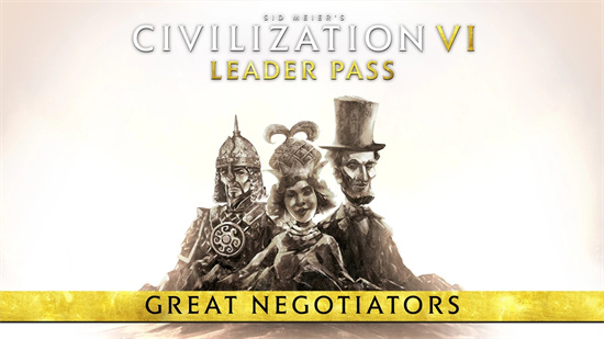 《文明帝國VI：領袖Pass》正式推出「大談判家包」
