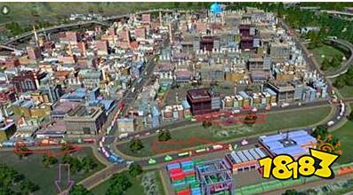 城市天际线货运火车站怎么规划 货运火车站规划线路详解