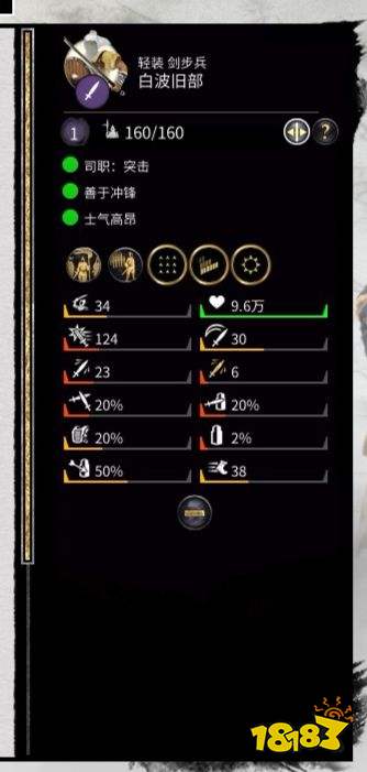全面戰爭三國白波舊部詳情一覽 白波舊部屬性介紹