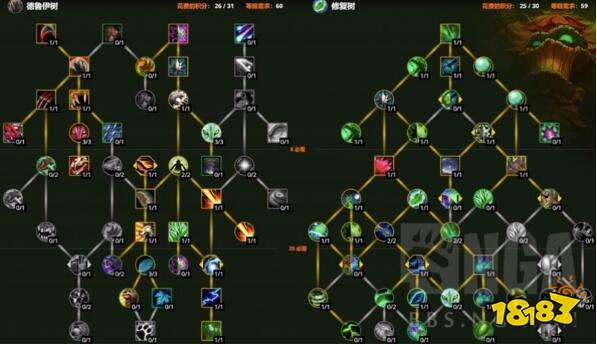 魔兽世界10.0德鲁伊天赋怎么加点 德鲁伊天赋加点推荐