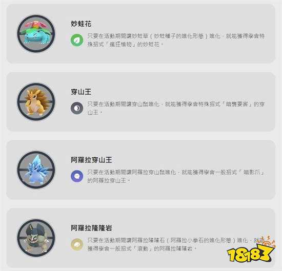 《Pokémon GO》12 月社群日公開登場寶可夢情報