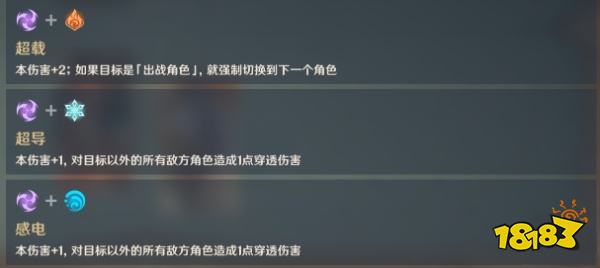 原神七圣召唤元素反应是什么 全元素反应解析大全