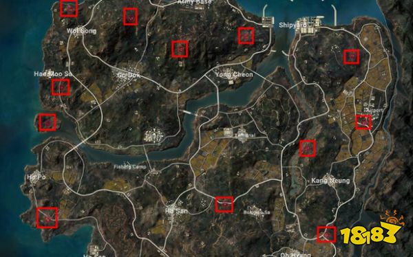 pubg泰戈密室在哪 pubg全泰戈密室位置大全