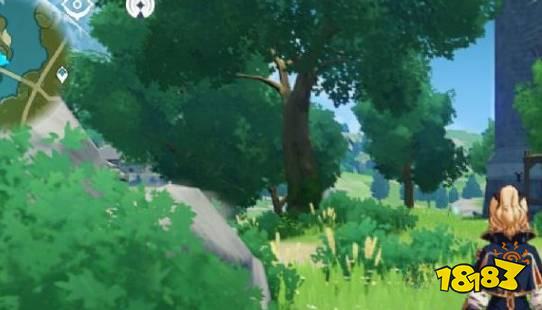 原神渴水的废都位置