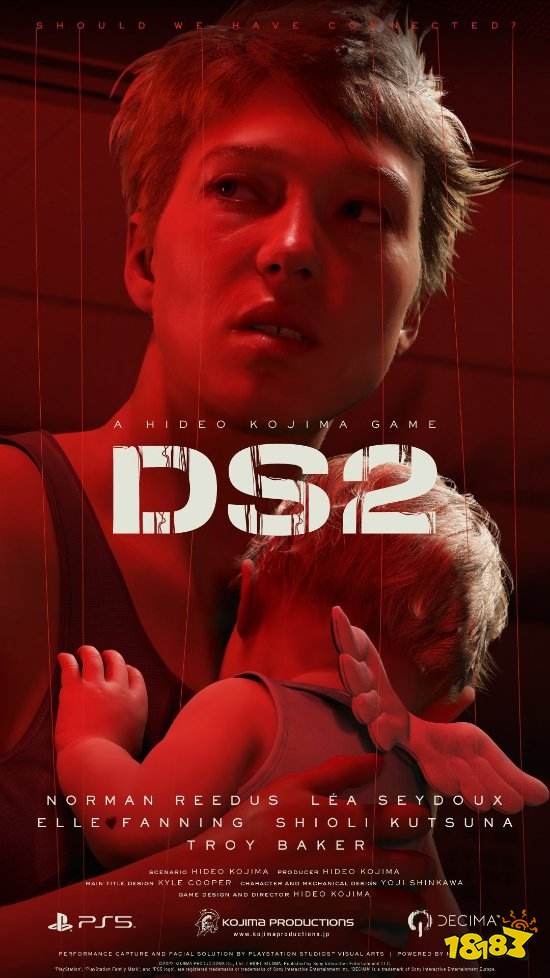 小岛秀夫《死亡搁浅2》最新宣传海报 疑似反派BOSS角色