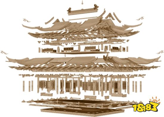 愷英網(wǎng)絡《藍月傳奇》攜手非遺木構(gòu)技藝，用榫卯還原經(jīng)典龍城