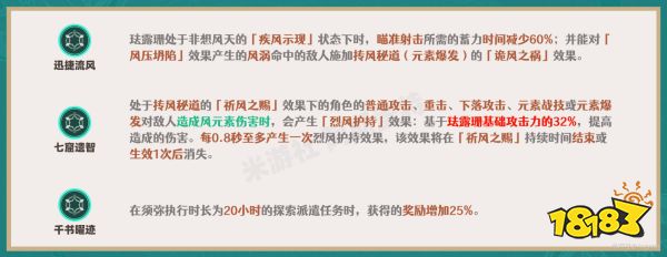 原神珐露珊天赋加点顺序是什么 珐露珊天赋技能介绍