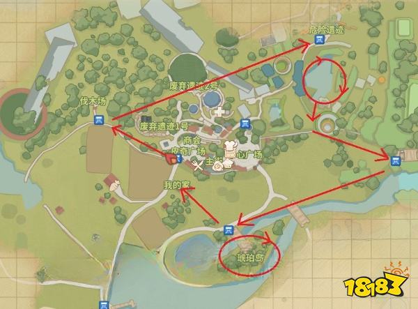 波西亚时光哪挖宝石最赚钱 挖宝石位置路线图示一览