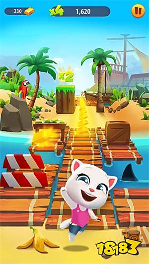 无限99999钻999999金币汤姆猫跑酷