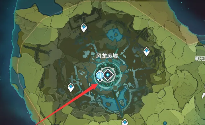原神暴风般狂啸之龙在哪里