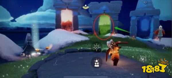 光遇藏宝岛礁小金人位置