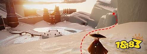 光遇滑冰场冥想点位置怎么走 霞谷滑冰场冥想点具体位置一览