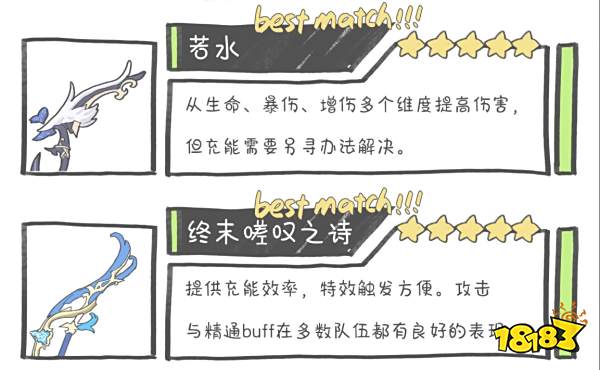 原神夜兰用什么武器好 夜兰四星五星武器推荐