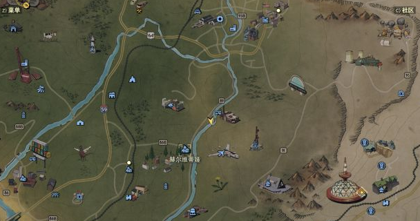 辐射76中10号森林宝藏怎么挖 10号森林藏宝图挖掘位置