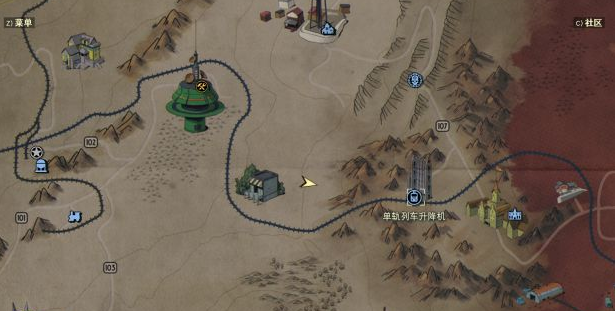 辐射76野人岭7号藏宝图 7号野人岭藏宝图挖掘点