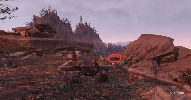 辐射76野人岭8号藏宝图 8号野人岭藏宝图挖掘点