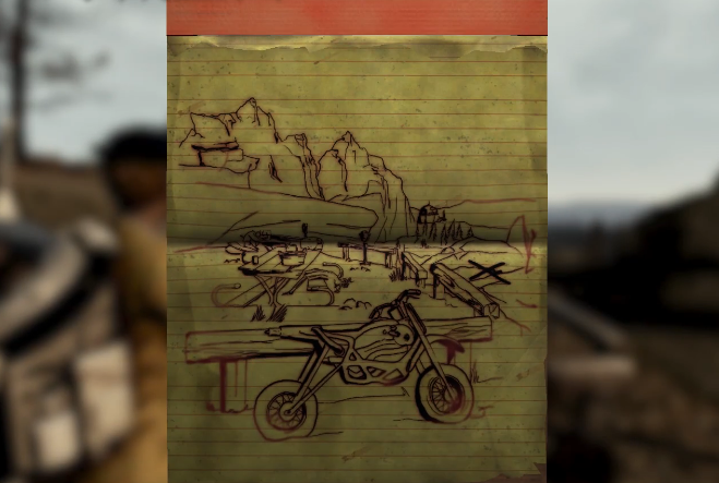 辐射76野人岭8号藏宝图 8号野人岭藏宝图挖掘点